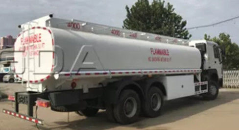 371HP Engine Oil Fuel Tank Truck For Diesel Delivery 6x4